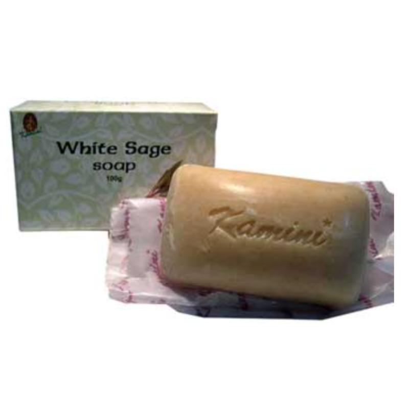 Kamini White Sage spiritual cleansing soap bar