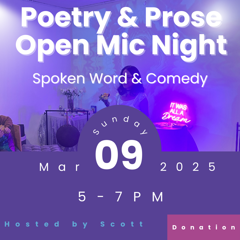 Poetry & Prose: Open Mic Night with Scott Mesh