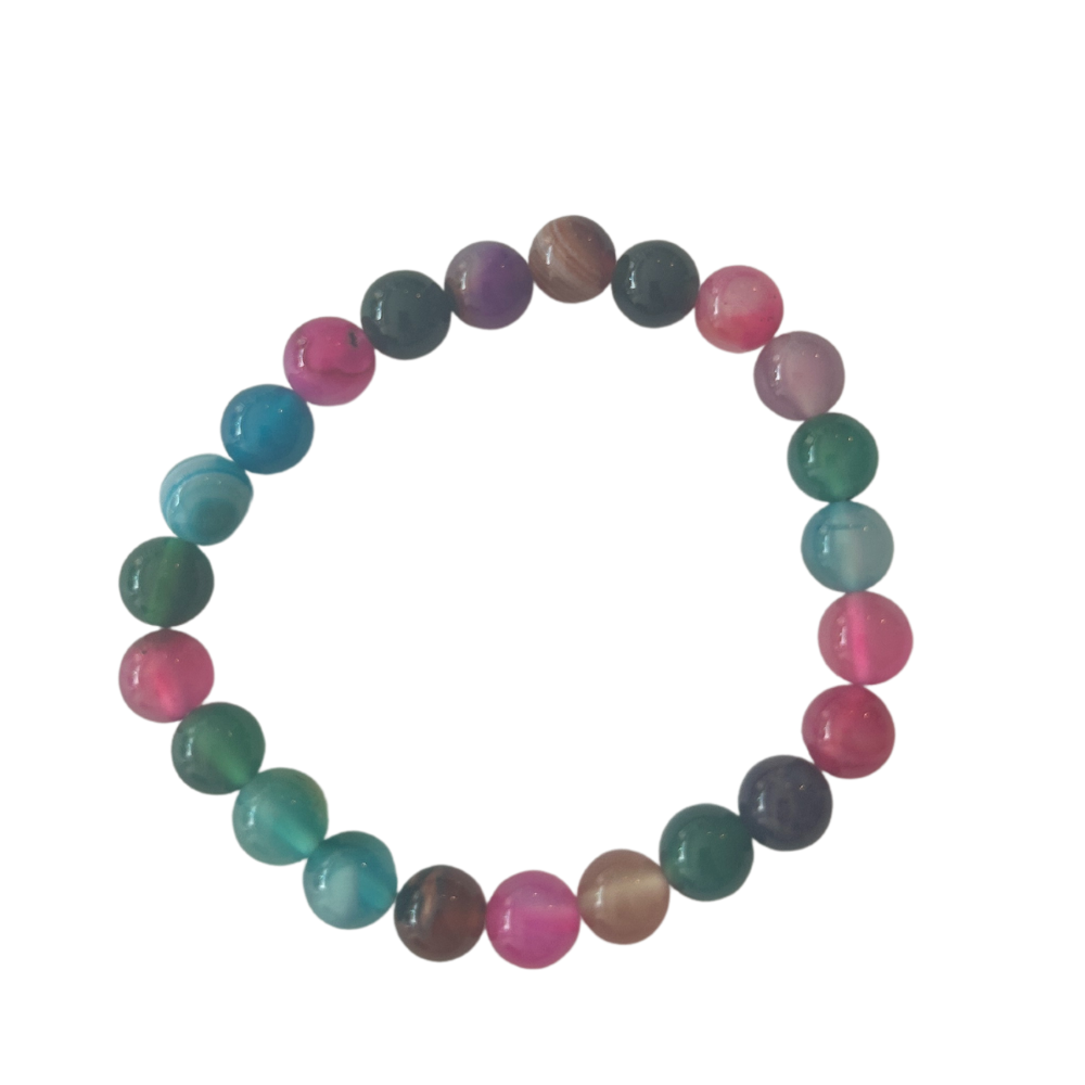 Soothe your spirit and speak your truth with the Blue Lace Agate 4mm Bead Bracelet. A gentle crystal for calm, communication, and emotional clarity—perfect for everyday peace.