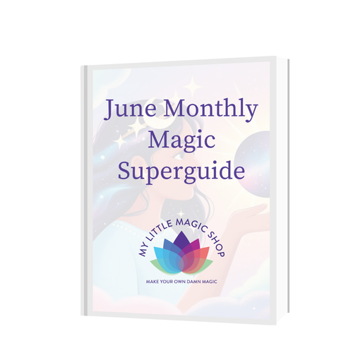 Monthly Magic Superguide – Align with the universe and manifest your dreams with this monthly guide full of astrology insights, rituals, and self-care tips.