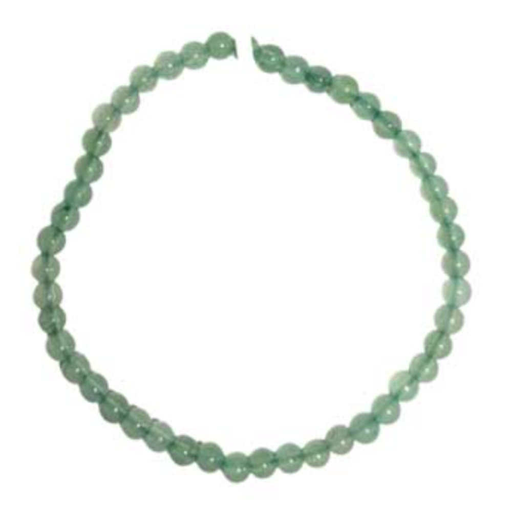 Green Aventurine 4mm Bead Gemstone Bracelet