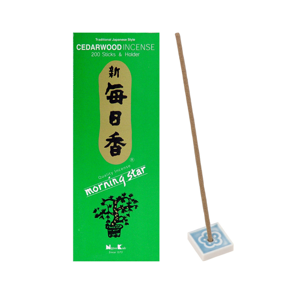 Cedarwood Morning Star Incense Sticks