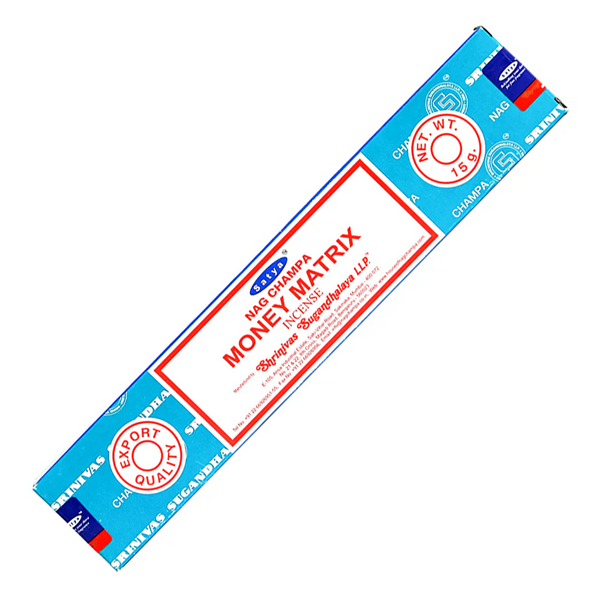 Satya Nag Champa Money Matrix Incense Sticks