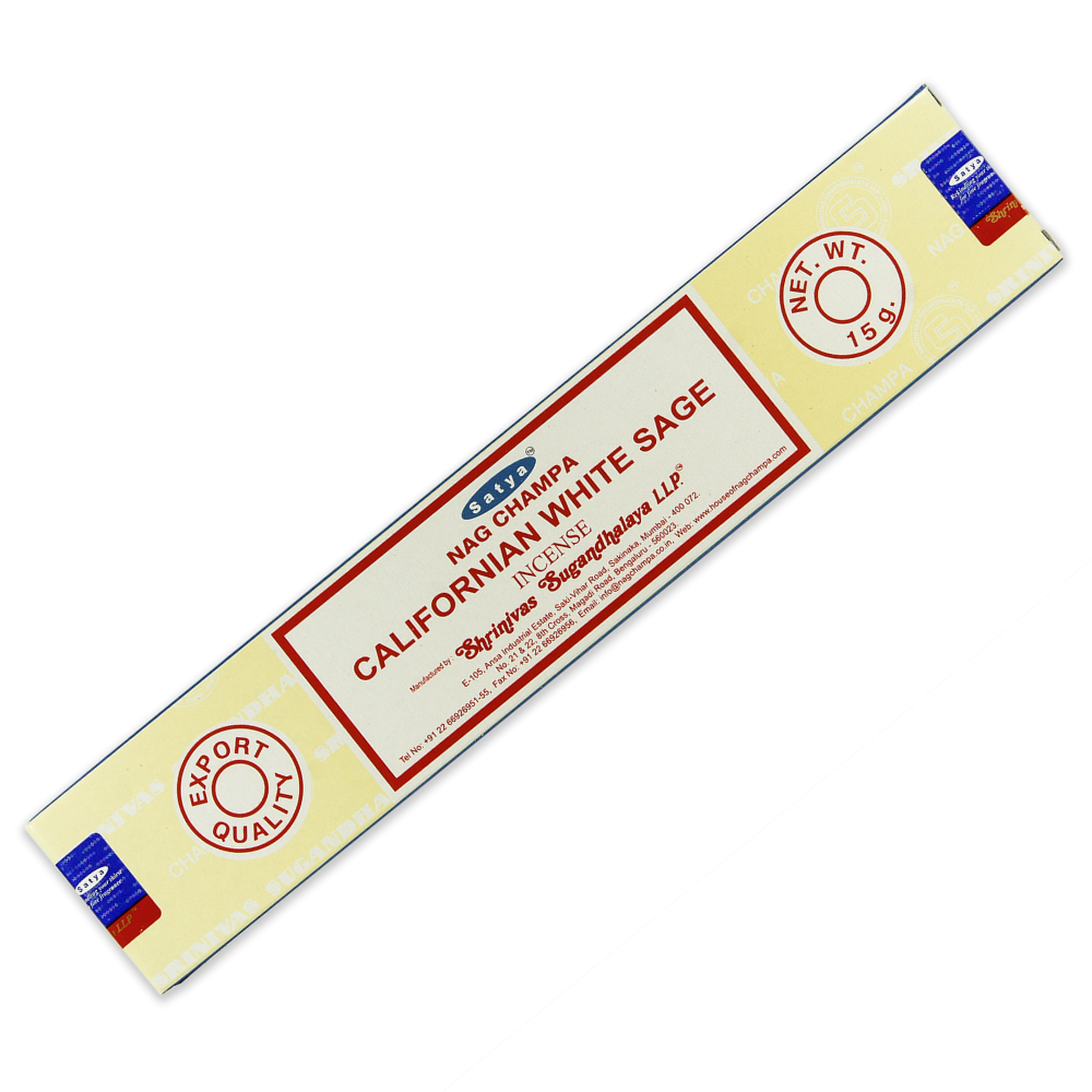 Satya Californian White Sage Nag Champa Incense Sticks