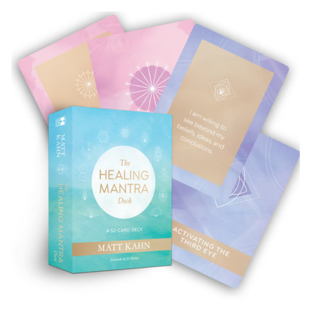 The Healing Mantra Deck: A 52-Card Deck Cards by Matt Kahn 