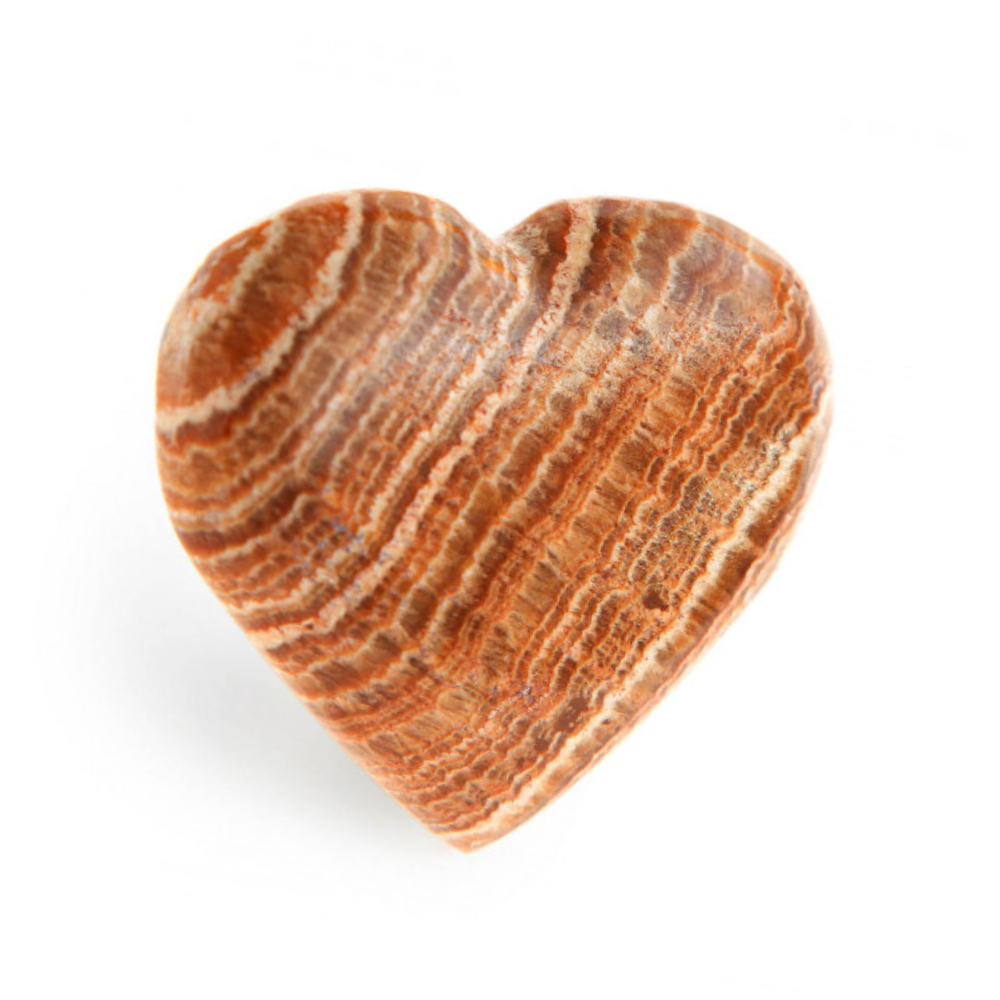 Aragonite Puffed Heart