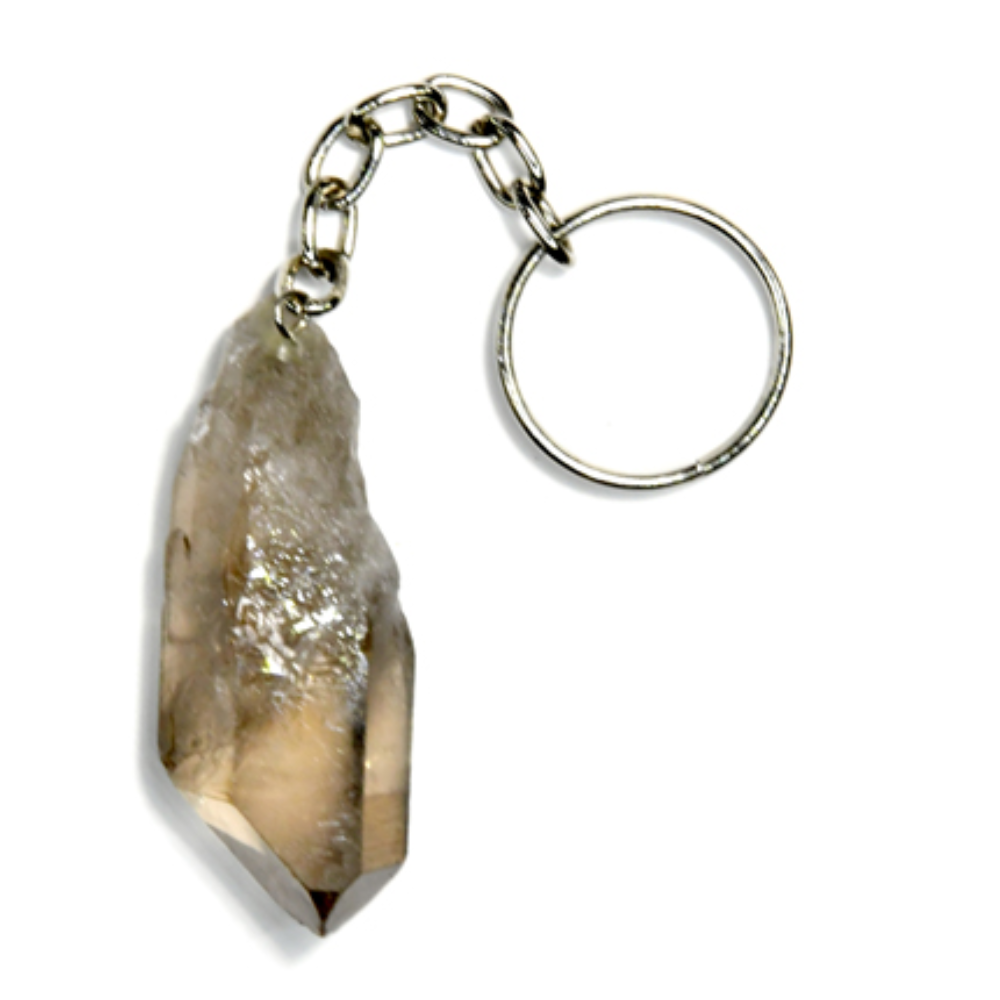 Smoky Quartz Keychain