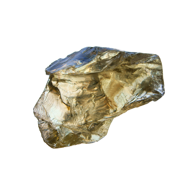 Natural Citrine stone with soft golden hue