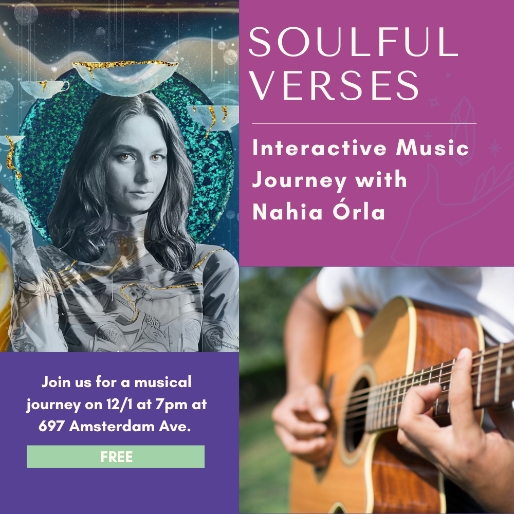 12/1: Soulful Soundscapes: Interactive Music Journey with Nahia Órla