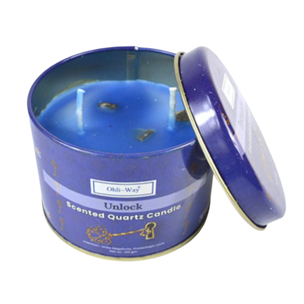 Ohli Way Unlock with Quartz Tin Candle