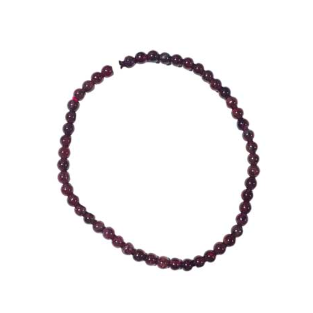 Garnet 4mm Bracelet