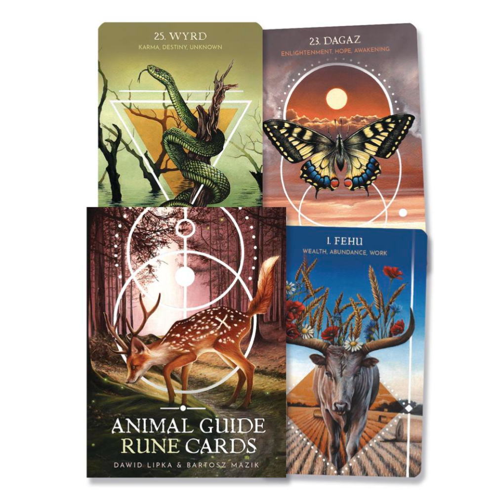 Animal Guide Rune Cards