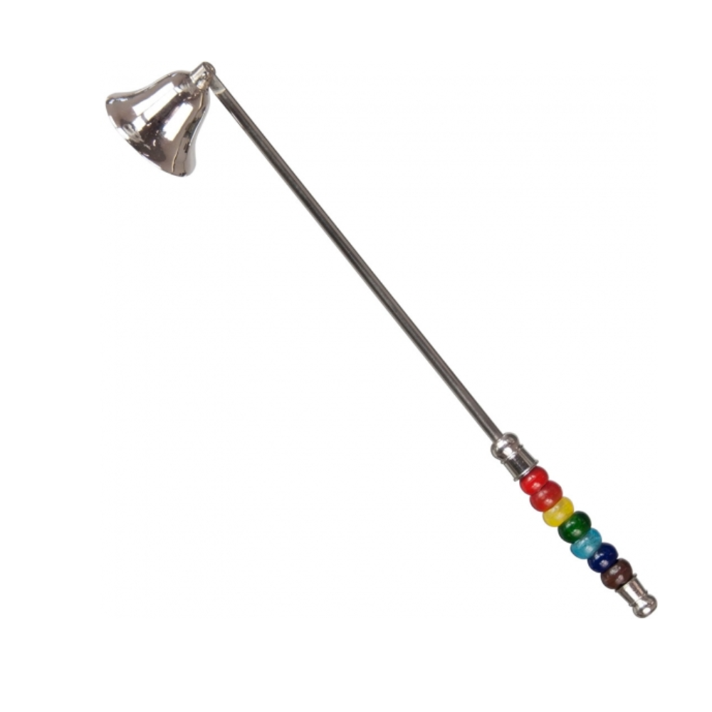 7 Chakra Beaded Candle Snuffer