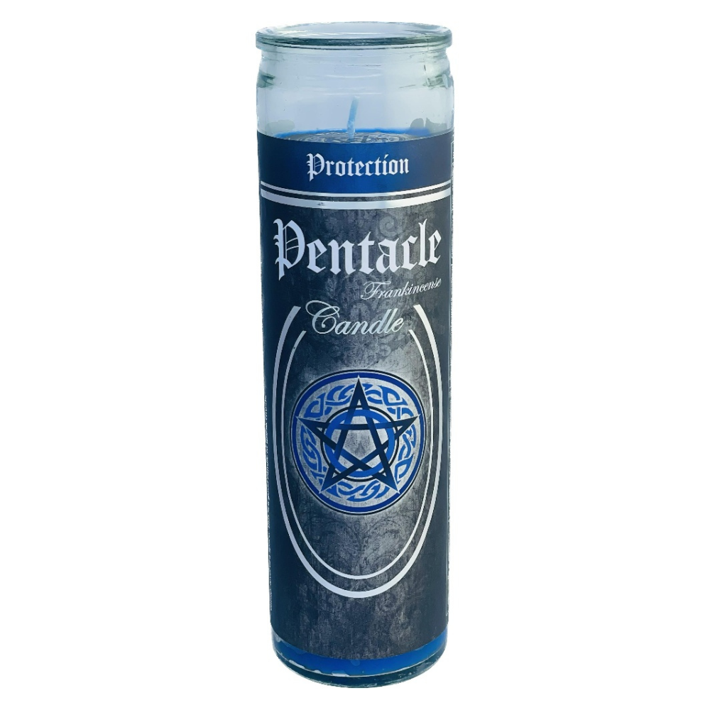 Pentacle Frankincense 7 Day Magic Ritual Candle