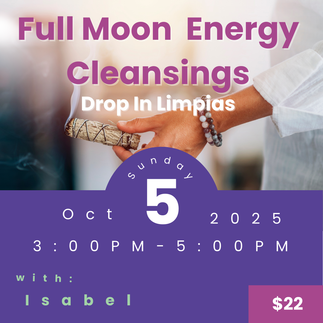 Full Moon Energy Cleansing with Isabel