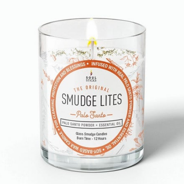 Palo Santo Smudge Cleansing Candle by Smudge Lites