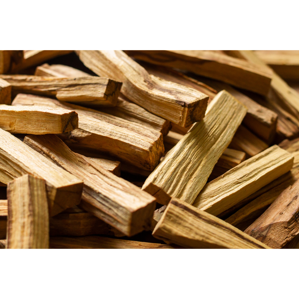 1oz palo santo chips for purification and cleansing