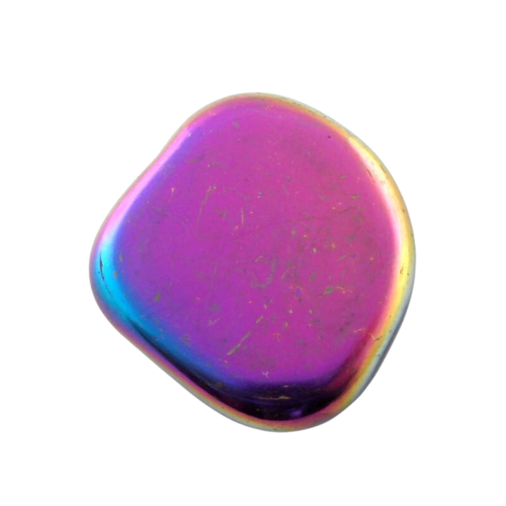 Rainbow Hematite Tumbled Stone