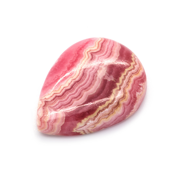 Pink Rhodochrosite crystal with white banding