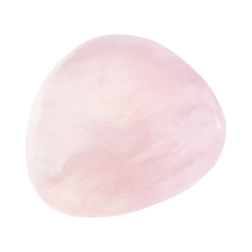 Rose Quartz tumbled crystal for heart chakra healing