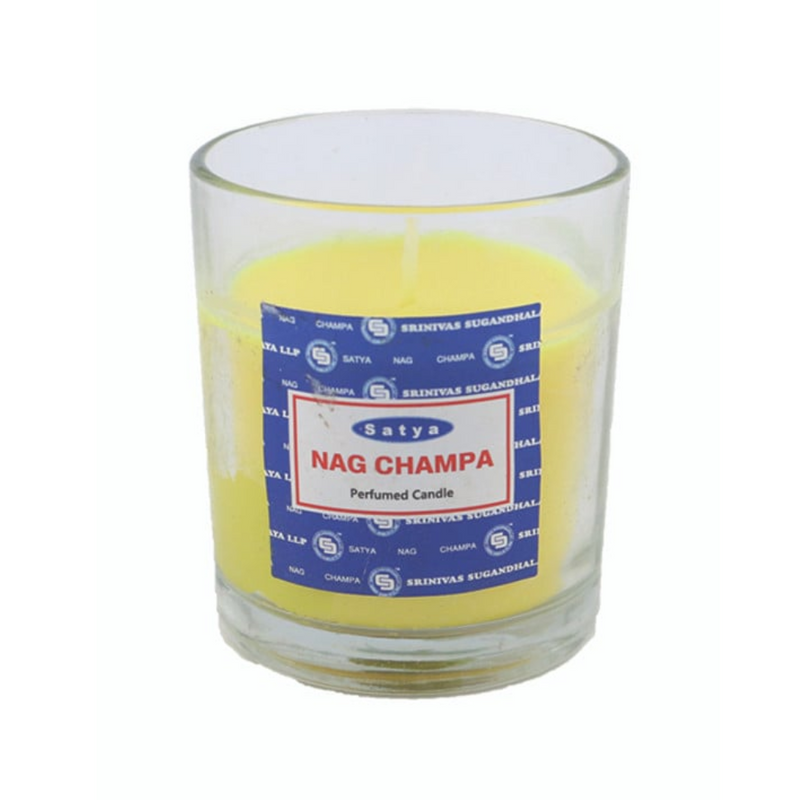 Satya Nag Champa Scented Cleansing Candle