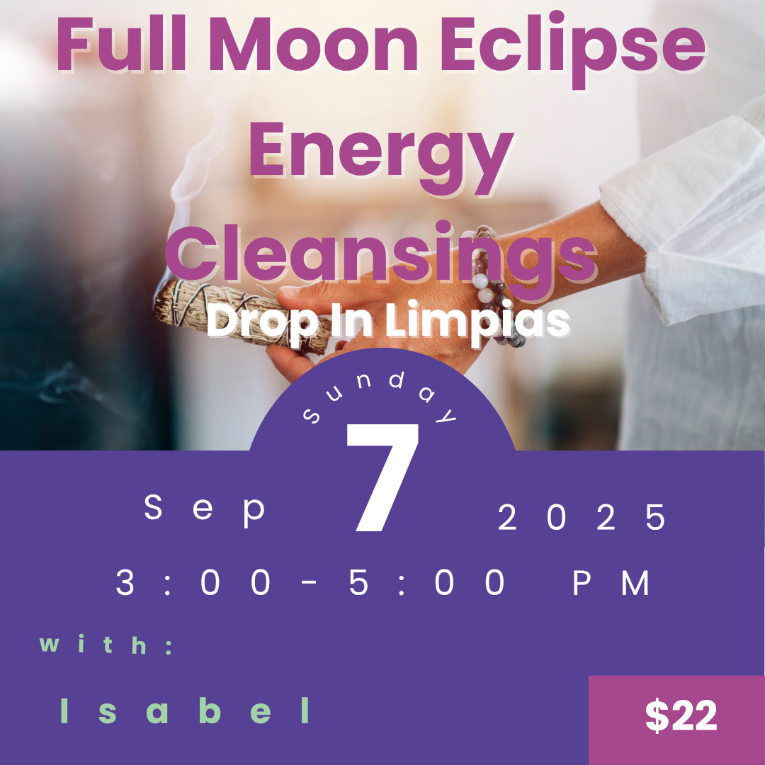 Full Moon Eclipse Energy Cleansing with Isabel Varela