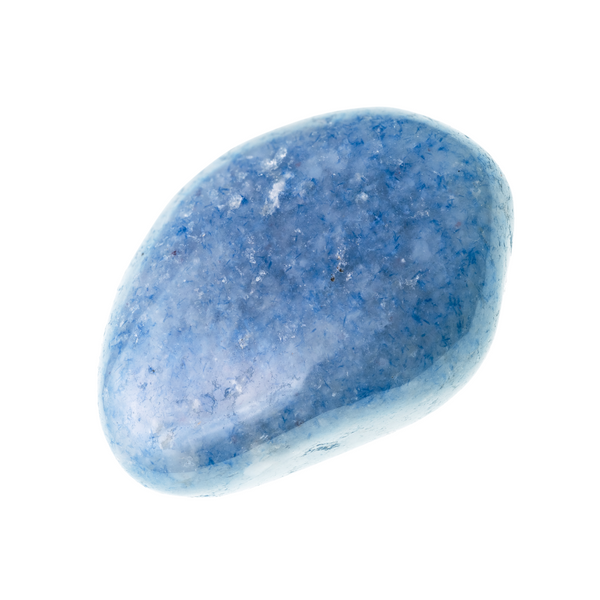 • Blue Aventurine tumbled stone polished blue crystal
