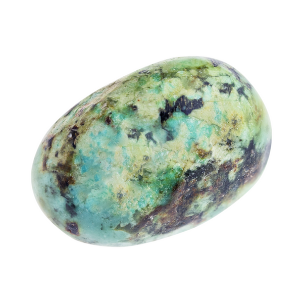 Natural Turquoise crystal with blue-green matrix
