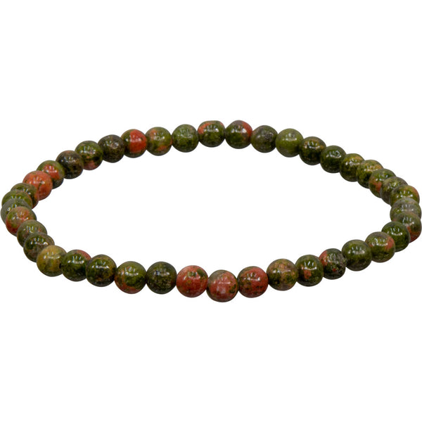 Open your heart and release what no longer serves with this 4mm Unakite Gemstone Bracelet. A stone of emotional healing and balance, perfect for growth, grounding, and gentle transformation.
