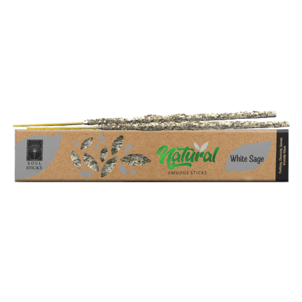 White Sage Smudge Incense – 15g | Natural, Cleansing & Handmade