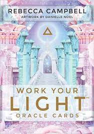 Work Your Light Oracle deck box and cards