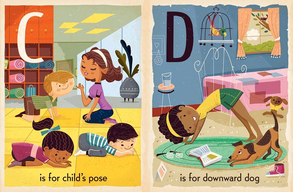 Y is for Yoga: Alphabet board book