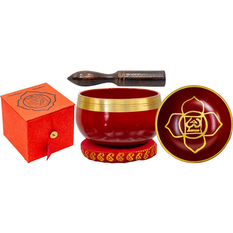 Mini Chakra Singing Bowl Red - Root | My Little Magic Shop