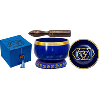 Mini Chakra Singing Bowl Cobalt - Third Eye | My Little Magic Shop