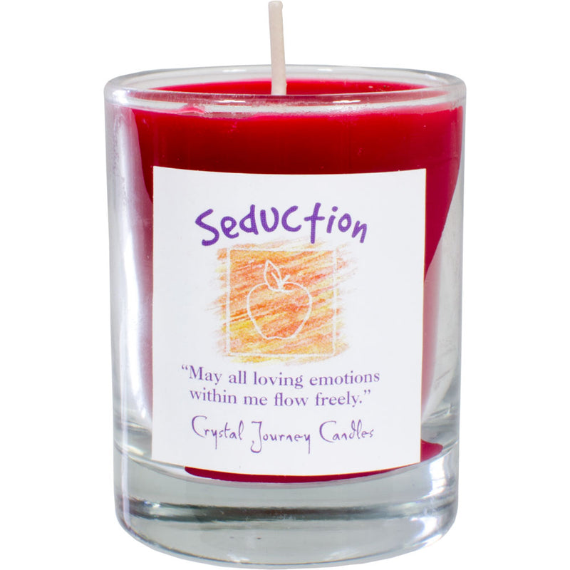 Seduction Soy Herbal Filled Votive Candle | My Little Magic Shop