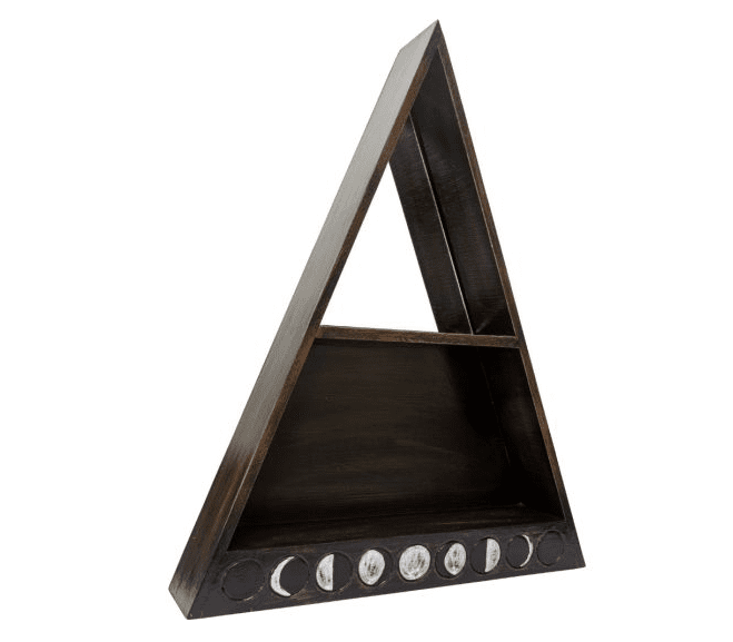 Moon Phase Wooden Altar Shelf | My Little Magic Shop