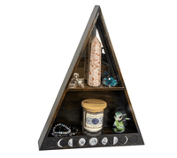 Moon Phase Wooden Altar Shelf | My Little Magic Shop