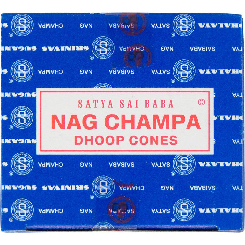Satya Sai Baba Nag Champa Dhoop Cones with Exotic Fragrance | My Little Magic Shop
