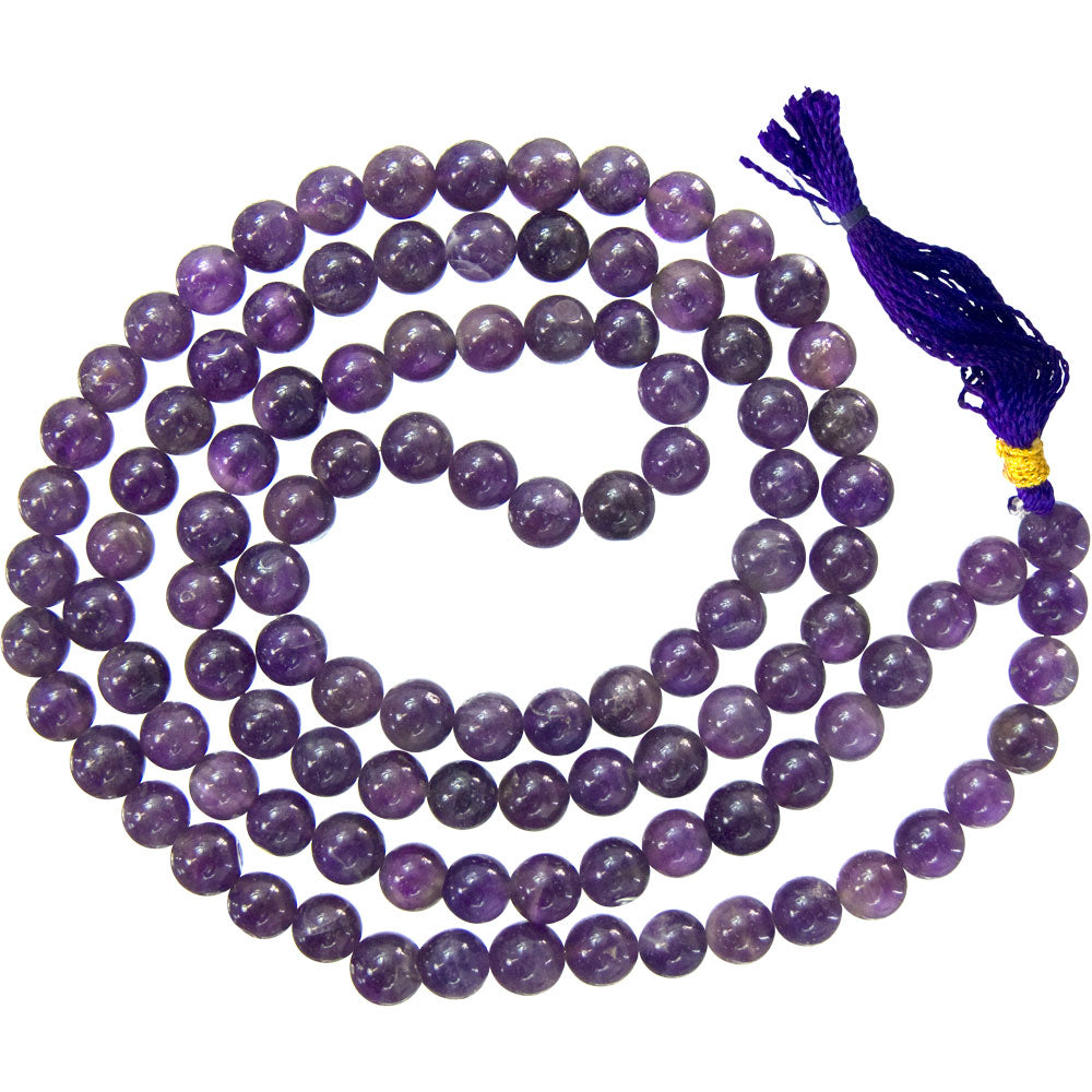 Amethyst Mala Beads