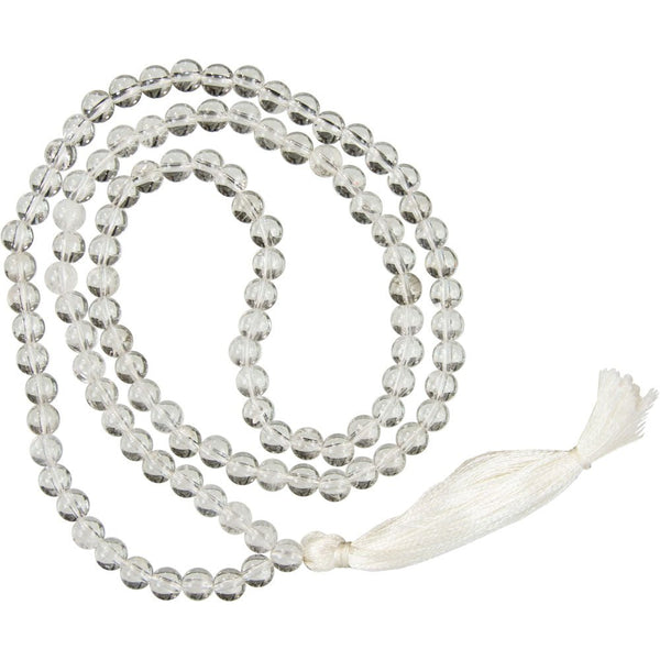 Clear Quartz Mala Beads | My Little Magic Shop