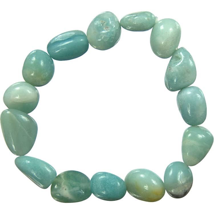 Amazonite Tumbled Gemstone Bracelet