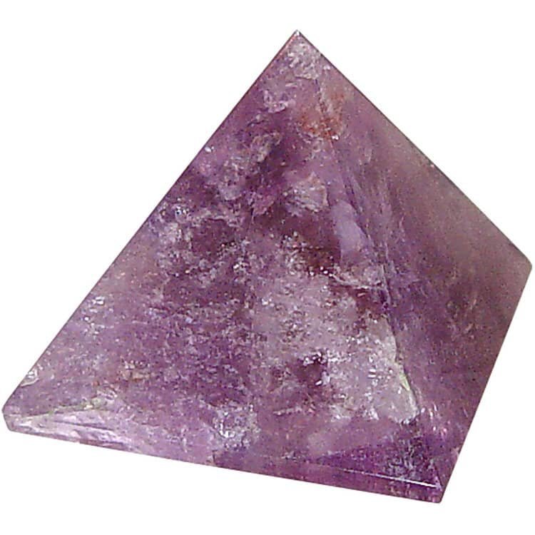 Natural Amethyst Healing Crystals Gemstone Quartz Pyramid | My Little Magic Shop