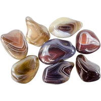 Banded Agate Tumbled Stone