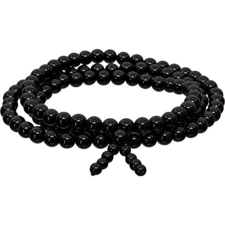 Black Onyx Meditation Mala Bracelet