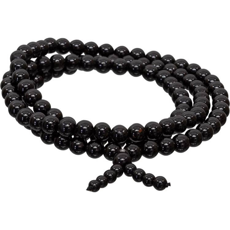 Black Tourmaline Mala Meditation Bracelet