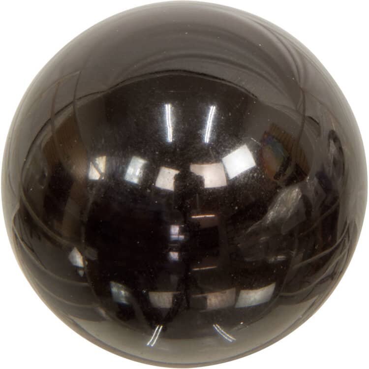 Black Obsidian Crystal Healing Gemstone Polished Sphere
