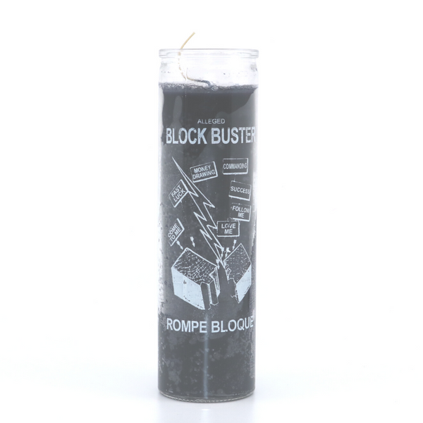 Block Buster 7 Day Magic Ritual Candle in Black