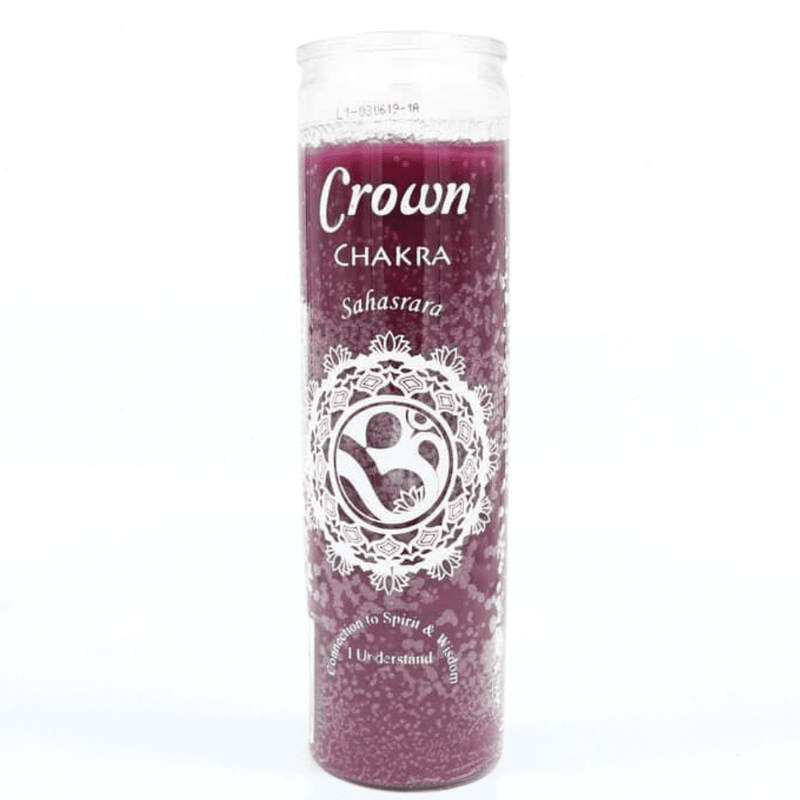 Crown Chakra 7 Day Candle | My Little Magic Shop