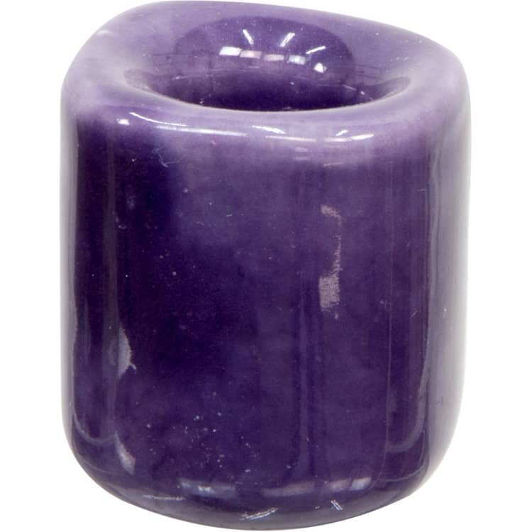 Purple Ceramic Chime Candle Holder | My Little Magic Shop
