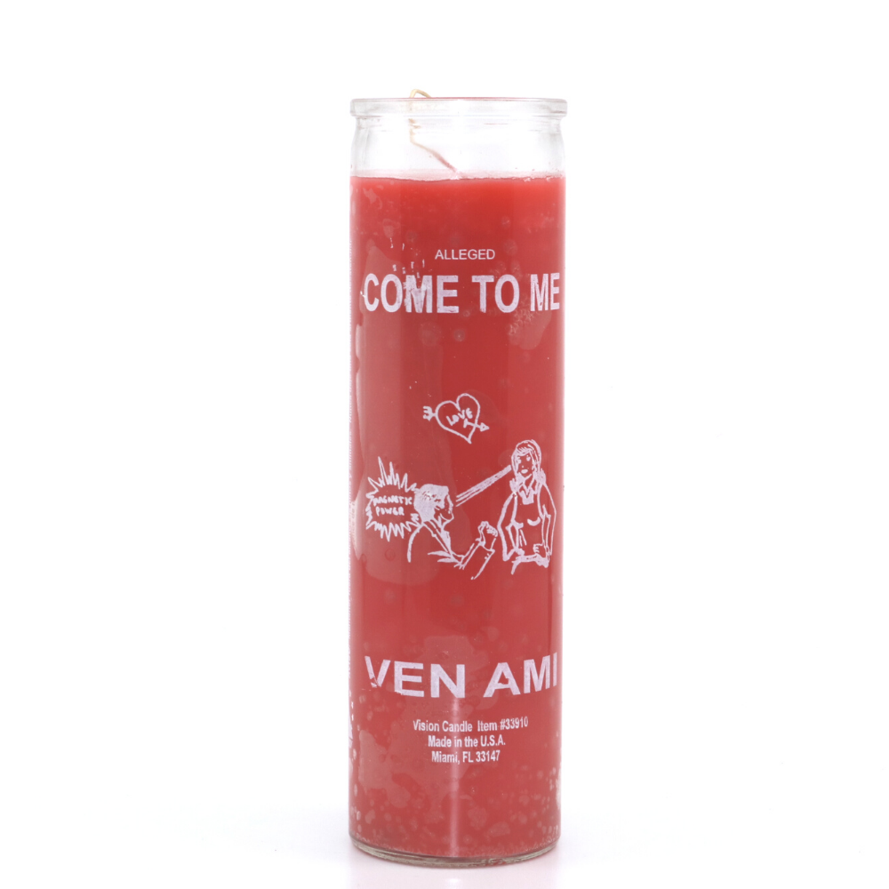 Come To Me 7-Day Candle - Red Jar Candle for Ritual & Love Spells | My Little Magic Shop